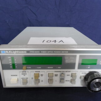 #104 ILX Lightwave FPM-8200 Fiber Optic Power Meter