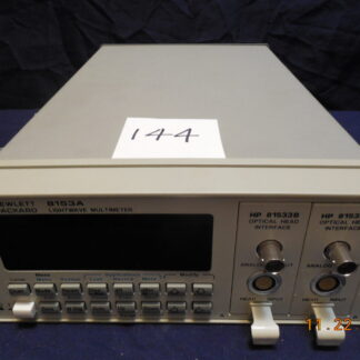 #144 HP8153A Lightwave Multimeter