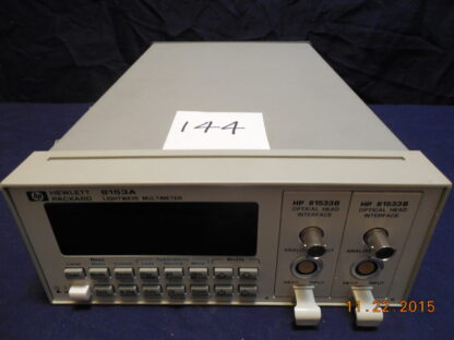 HP8153A Lightwave Multimeter